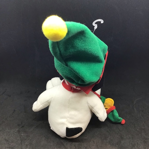 Vintage Snoopy Charles Schultz Whitman chocolate stuffed Christmas ornament - Picture 2 of 9